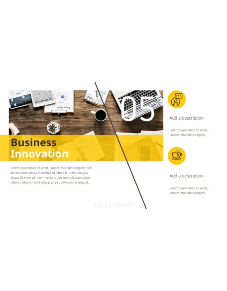 Business Design Innovation PowerPoint Templates for Presentation