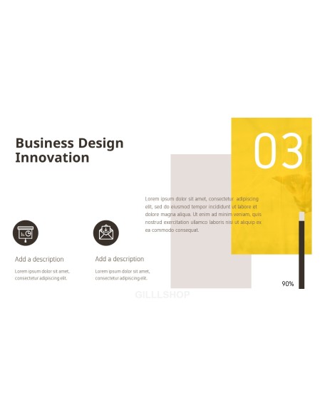 Business Design Innovation PowerPoint Templates for Presentation