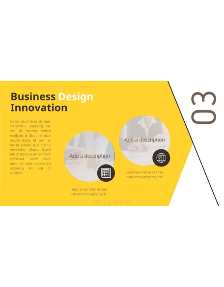 Business Design Innovation PowerPoint Templates for Presentation