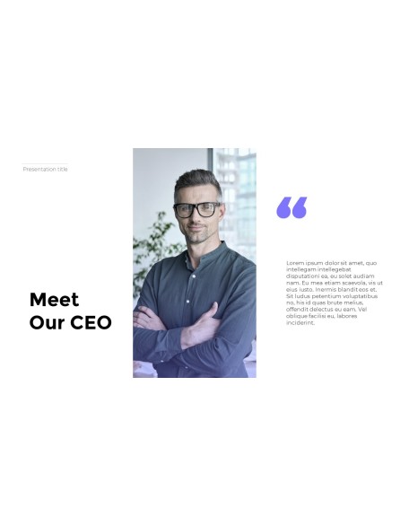 Simple Line Business Presentation PPT Background
