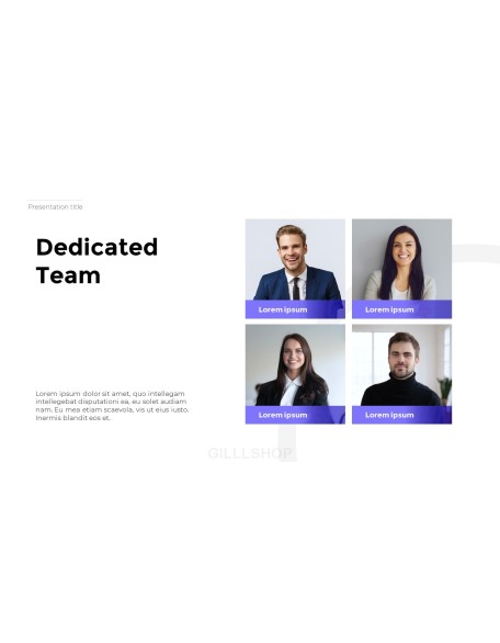 Simple Line Business Presentation PPT Background