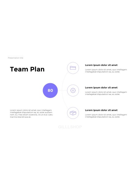 Simple Line Business Presentation PPT Background
