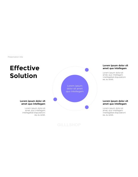 Simple Line Business Presentation PPT Background