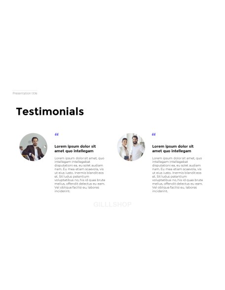 Simple Line Business Presentation PPT Background