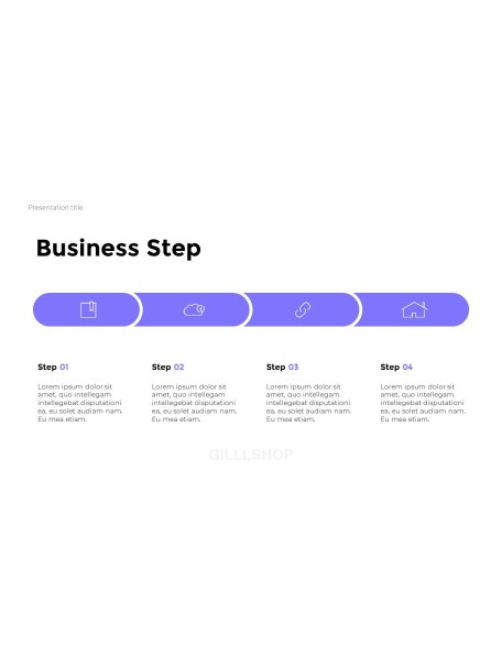 Simple Line Business Presentation PPT Background