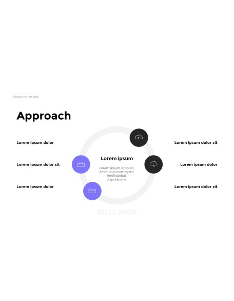 Simple Line Business Presentation PPT Background