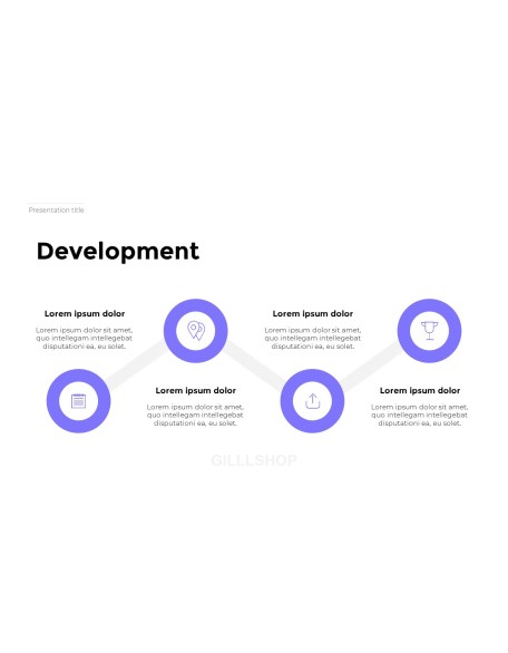 Simple Line Business Presentation PPT Background