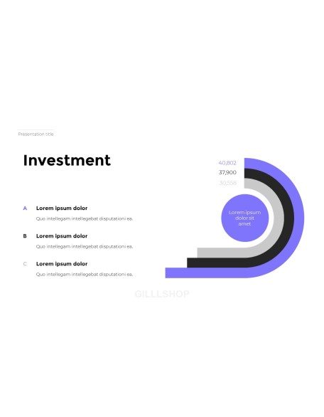 Simple Line Business Presentation PPT Background