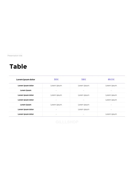 Simple Line Business Presentation PPT Background