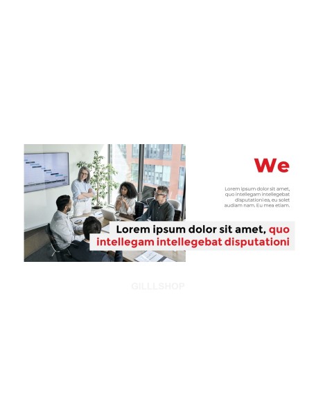Simple Business Line Concept Proposal Presentation Templates