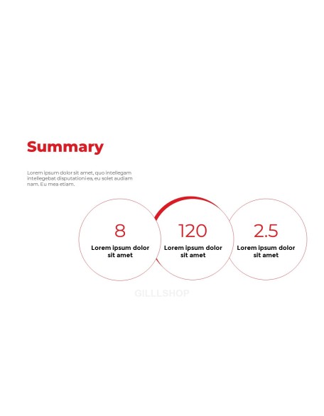 Simple Business Line Concept Proposal Presentation Templates