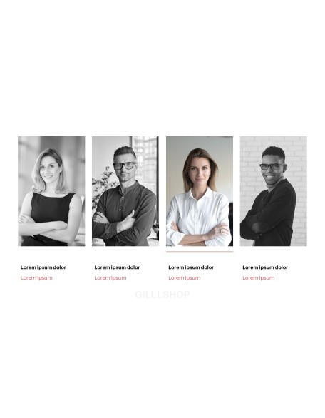 Simple Business Line Concept Proposal Presentation Templates
