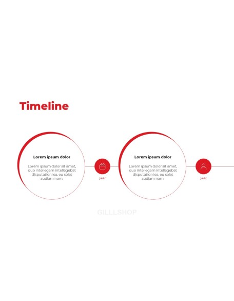 Simple Business Line Concept Proposal Presentation Templates