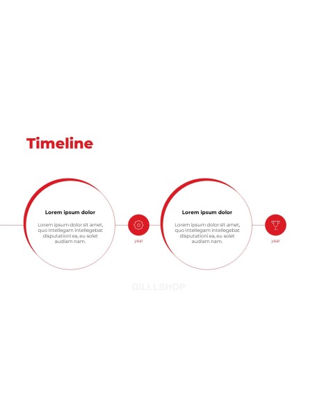 Simple Business Line Concept Proposal Presentation Templates