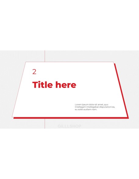 Simple Business Line Concept Proposal Presentation Templates