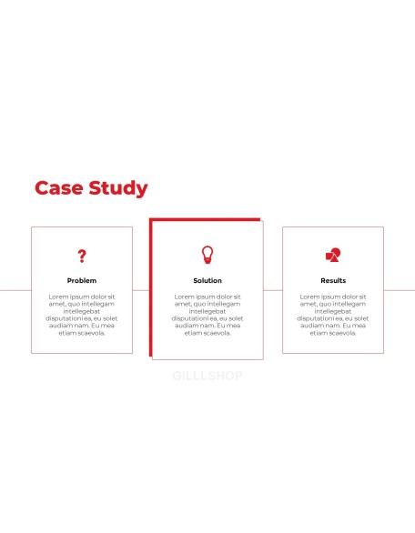 Simple Business Line Concept Proposal Presentation Templates