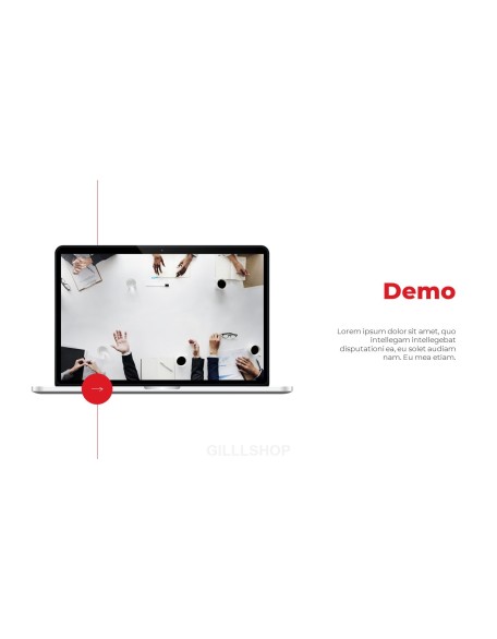 Simple Business Line Concept Proposal Presentation Templates
