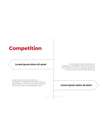Simple Business Line Concept Proposal Presentation Templates