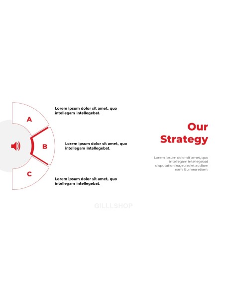 Simple Business Line Concept Proposal Presentation Templates