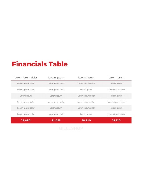 Simple Business Line Concept Proposal Presentation Templates