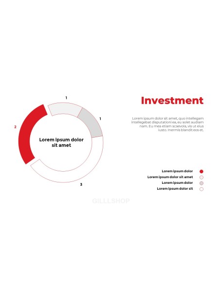 Simple Business Line Concept Proposal Presentation Templates