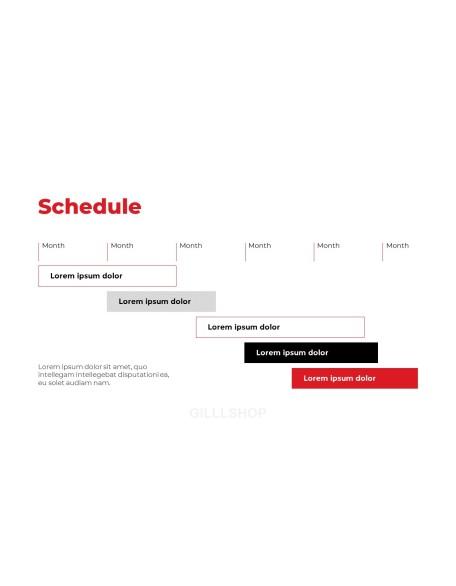Simple Business Line Concept Proposal Presentation Templates