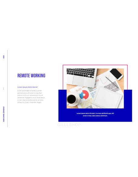 Enhance Remote Work PowerPoint Design