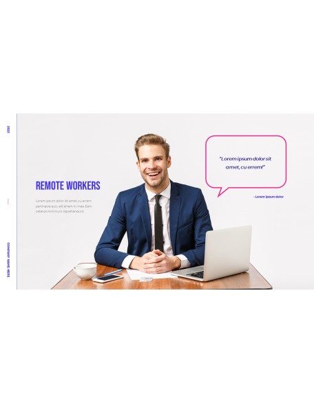 Enhance Remote Work PowerPoint Design