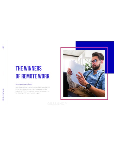 Enhance Remote Work PowerPoint Design