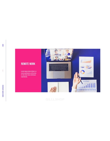 Enhance Remote Work PowerPoint Design