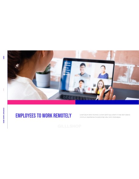 Enhance Remote Work PowerPoint Design