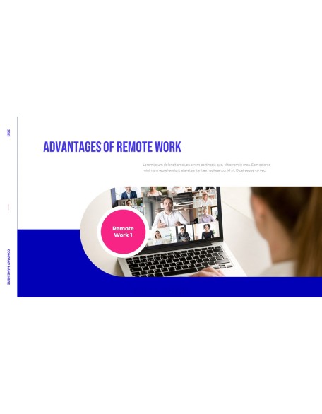 Enhance Remote Work PowerPoint Design