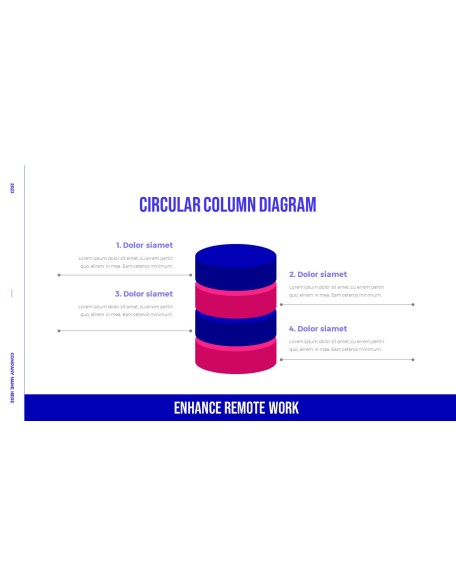 Enhance Remote Work PowerPoint Design