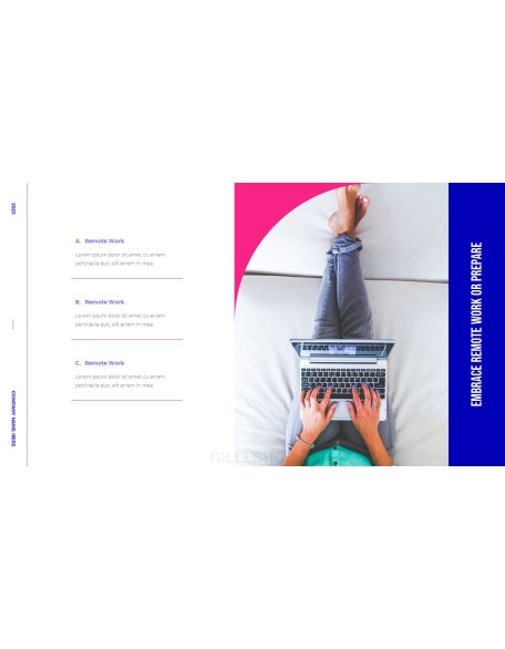 Enhance Remote Work PowerPoint Design