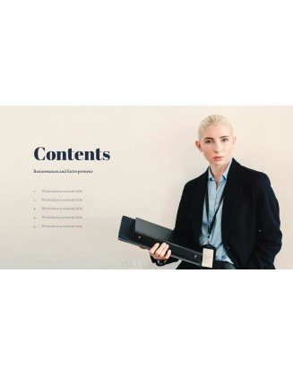 Businessman and Entrepreneur PowerPoint Presentation Templates