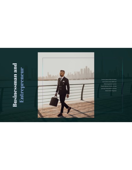 Businessman and Entrepreneur PowerPoint Presentation Templates