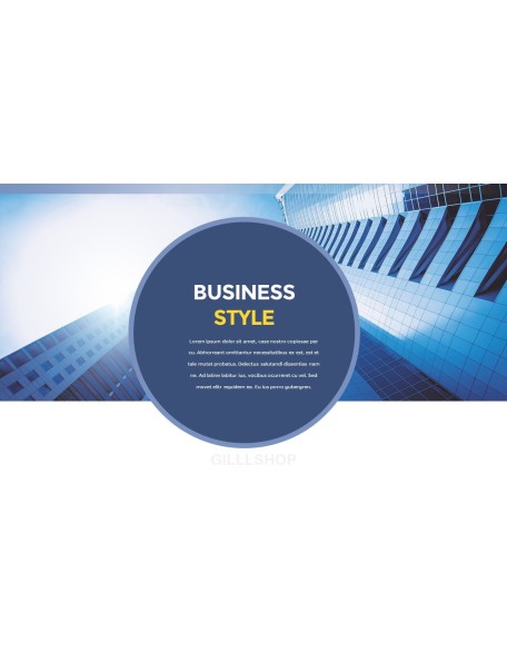 City of Business PowerPoint Backgrounds