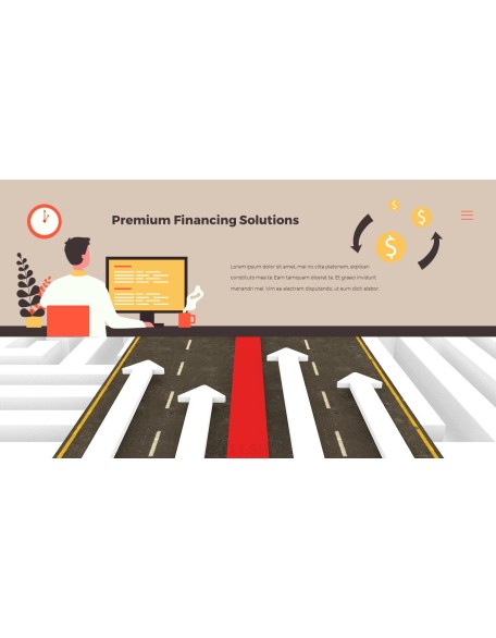 Premium Financing best presentation template