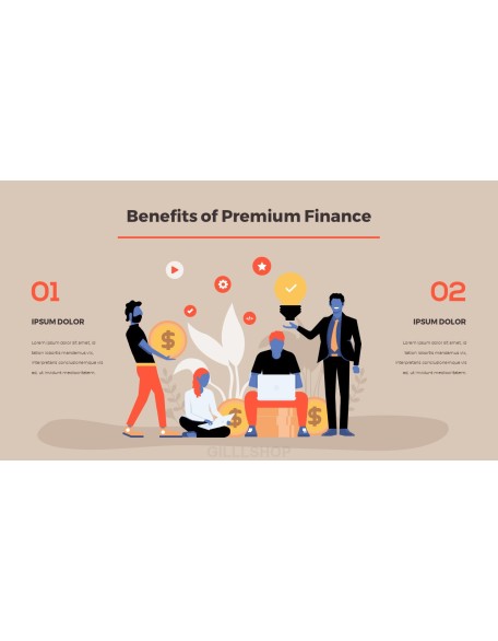 Premium Financing best presentation template