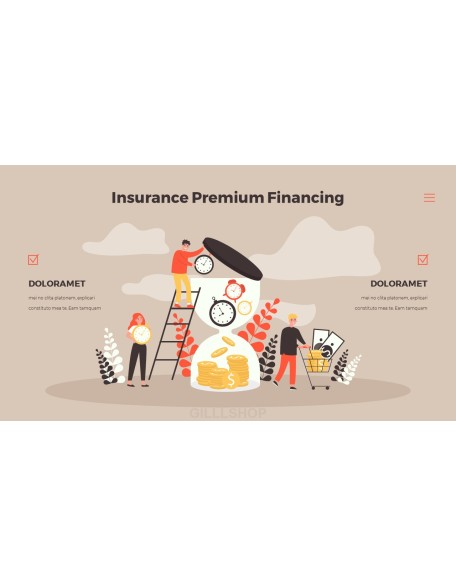 Premium Financing best presentation template