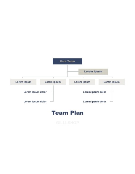 Minimalist Project presentation slide design