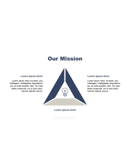 Minimalist Project presentation slide design