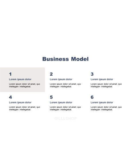 Minimalist Project presentation slide design