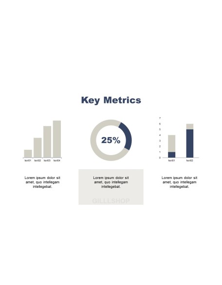 Minimalist Project presentation slide design