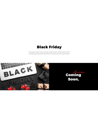 Black Friday Proposal Presentation Templates