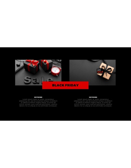 Black Friday Proposal Presentation Templates
