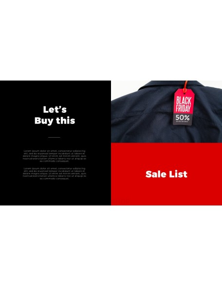 Black Friday Proposal Presentation Templates