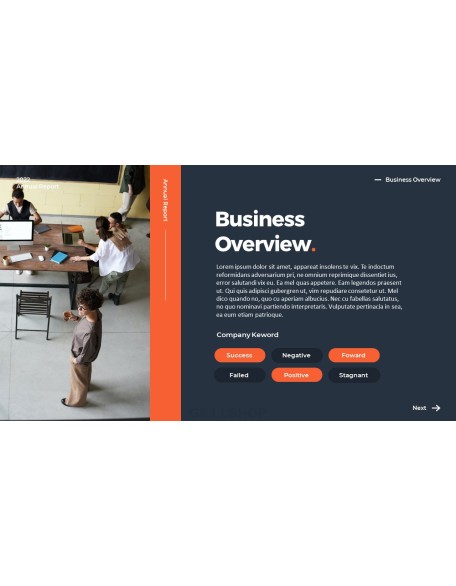 Annual Report Marketing Presentation PPT