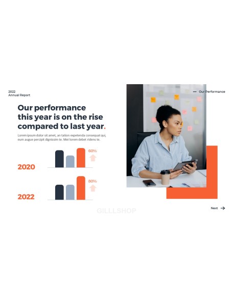 Annual Report Marketing Presentation PPT
