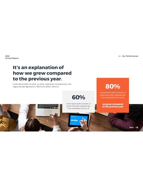 Annual Report Marketing Presentation PPT